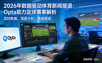 2026年媒体使用Opta数据报道足球新闻 - 展示数据驱动的体育新闻报道